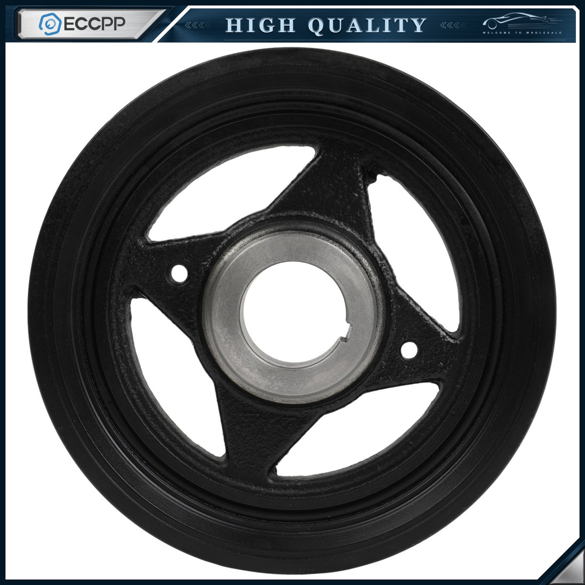 1pc For Chevy City Express Nissan Cube Juke NV200 Sentra Versa Harmonic Balancer