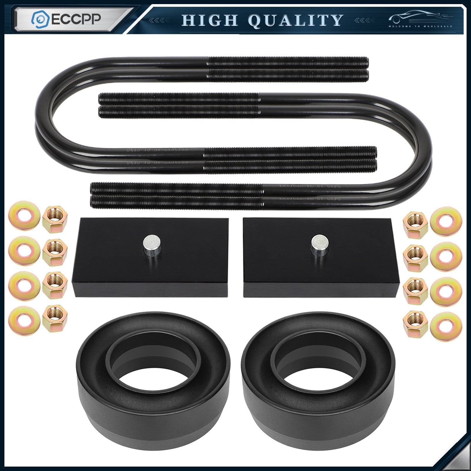 2.5" Front 1" Rear Leveling Lift Kit For 2003-2008 Dodge Ram 1500 2500 3500 RWD 6B93BC-57