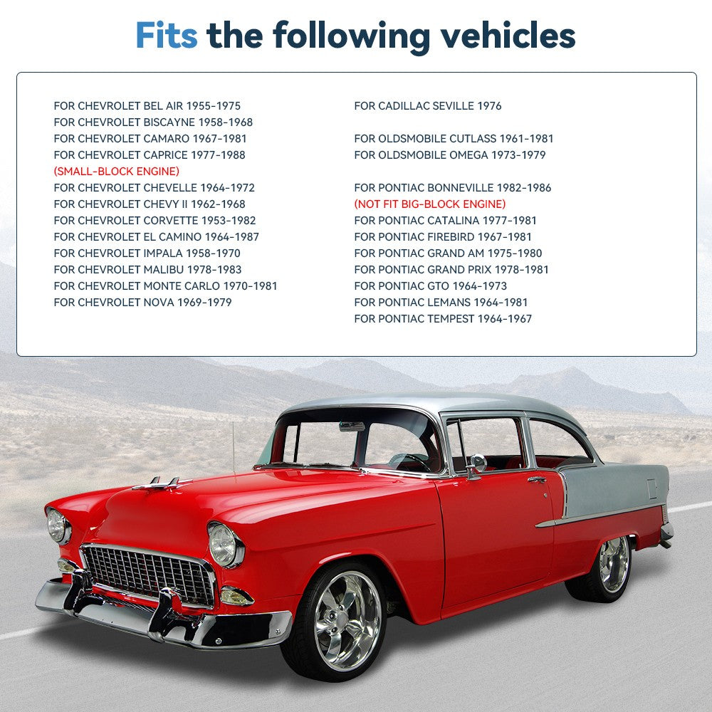 4P 1" 5x4.75 Hub Centric Wheel Spacers 7/16"x20 For Chevy Corvette Impala Malibu 6B93BC-57