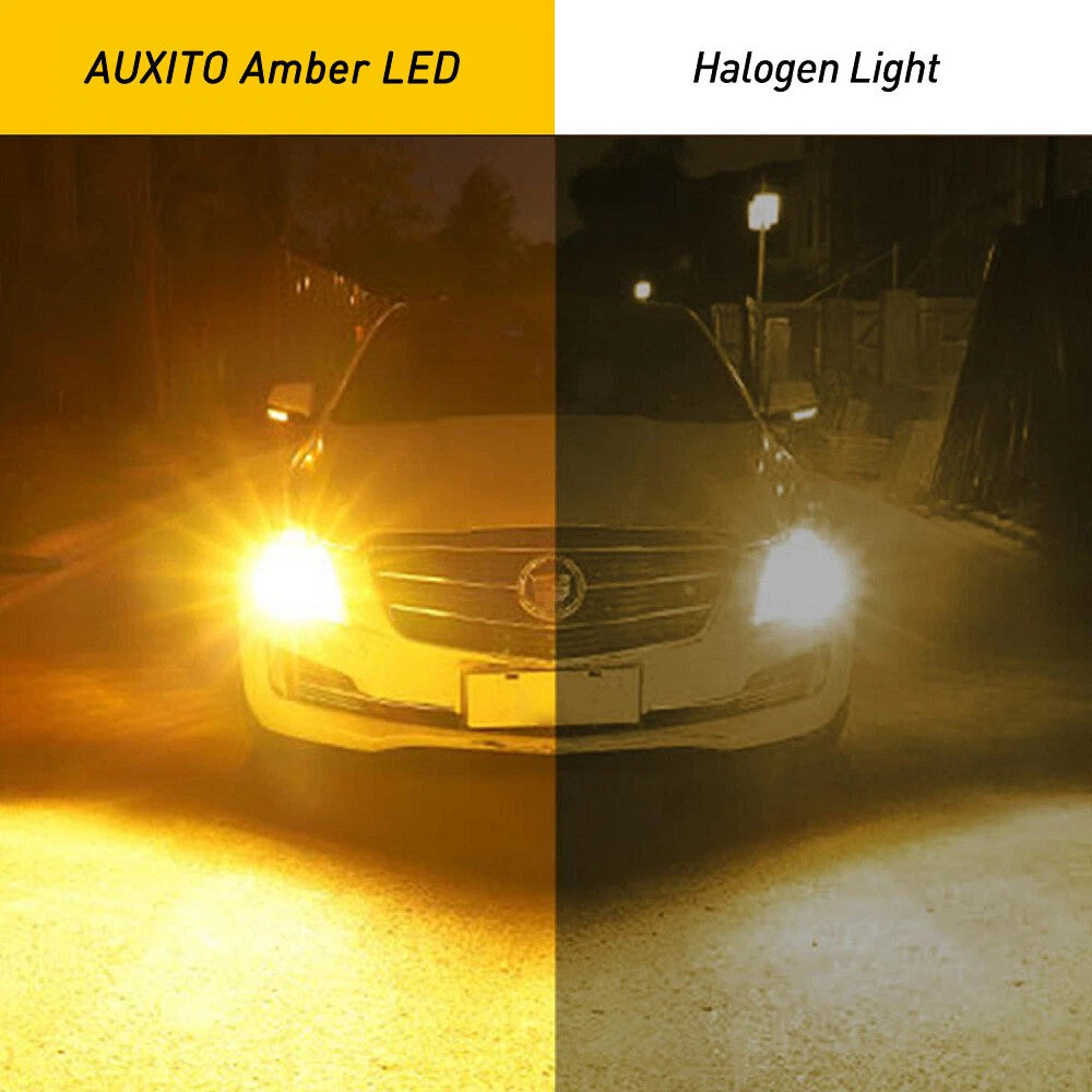 AUXITO 7443 7440 LED Turn Signal Light Anti Hyper Flash Amber Error Free EOA AUXITO