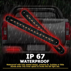 Sequential LED Light Bar DRL Brake Flowing Turn Signal Stop Tail Strip Truck EOA 6B93BC-57