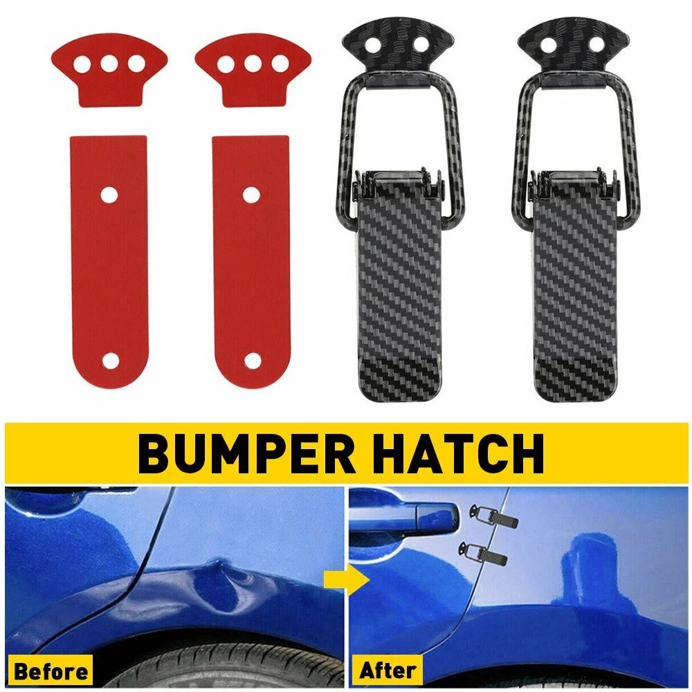 Carbon Fiber Car Bumper Trunk Fender Hatch Lids Quick Release Fastener Decor EOA 6B93BC-57