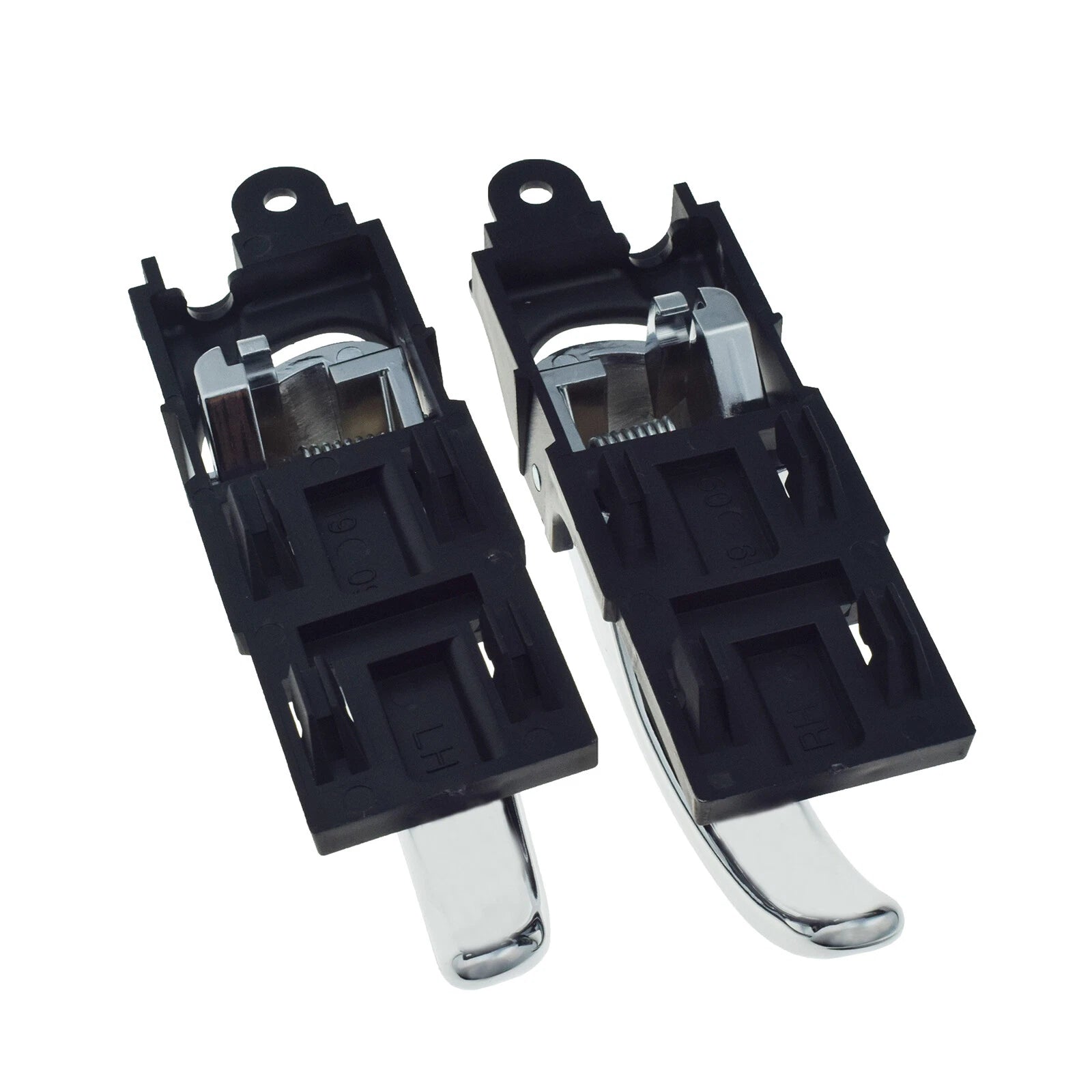 2Pcs Chrome Interior Door Handle Front Pair For 1999-03 Ford F-150 1997-99 F-250 6B93BC-57