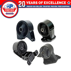 Fits 2000-2003 Hyundai Accent 1.5L MANUAL Trans Motor & Trans Mount Set 4PCS : 6B93BC-57
