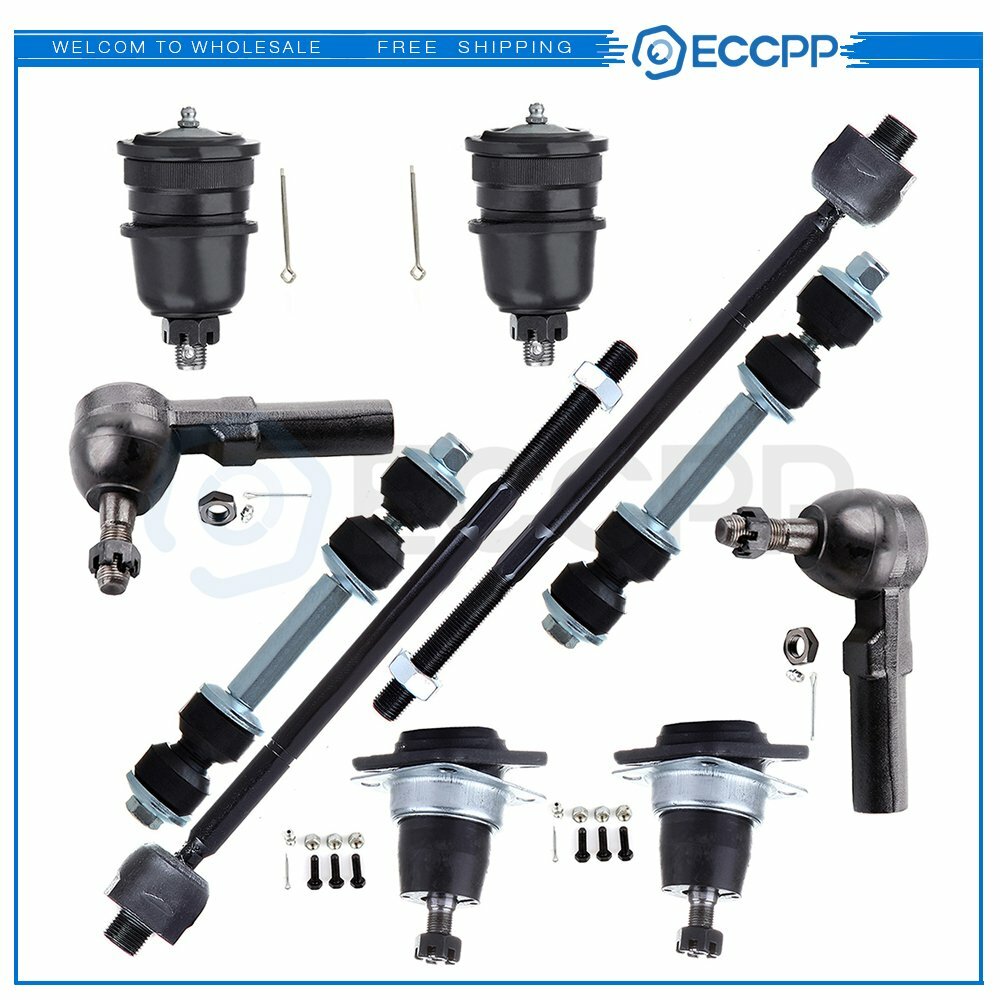 10pcs Front Tie Rod Ends Ball Joints For Pontiac Firebird Chevrolet Camaro Z28 6B93BC-57