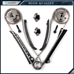 For Ford F-150 F-250 Lincoln 5.4 TRITON 3V Timing Chain Kit Cam Phaser 06-08 6B93BC-57