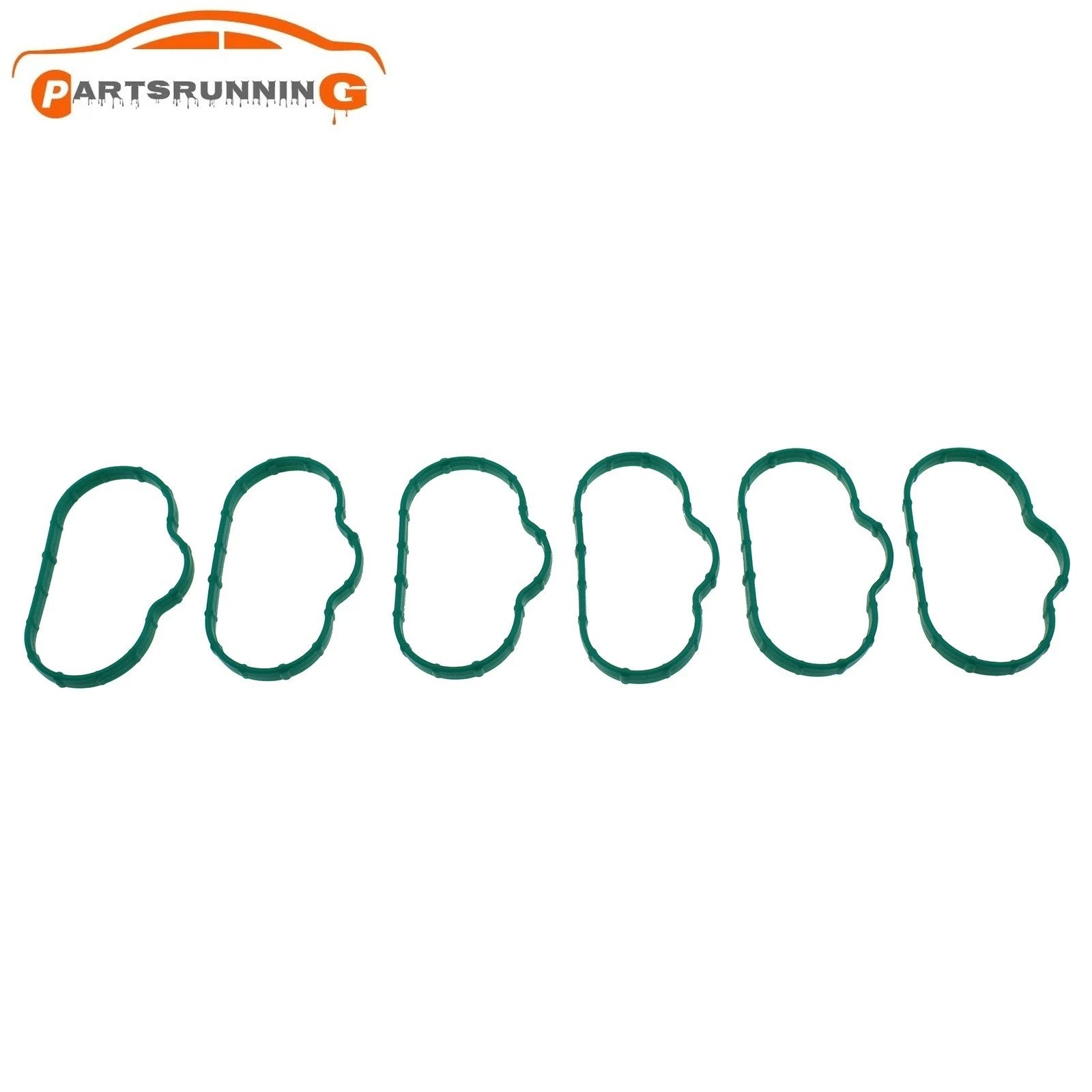 6x Lower Intake Manifold Gasket XR843533,C2S8098 for Jaguar S-Type X-Type 02-08 6B93BC-57
