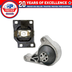 Fits 2002-2003 Ford Focus SVT 2.0L Motor & Trans Mount 2pcs 6B93BC-57