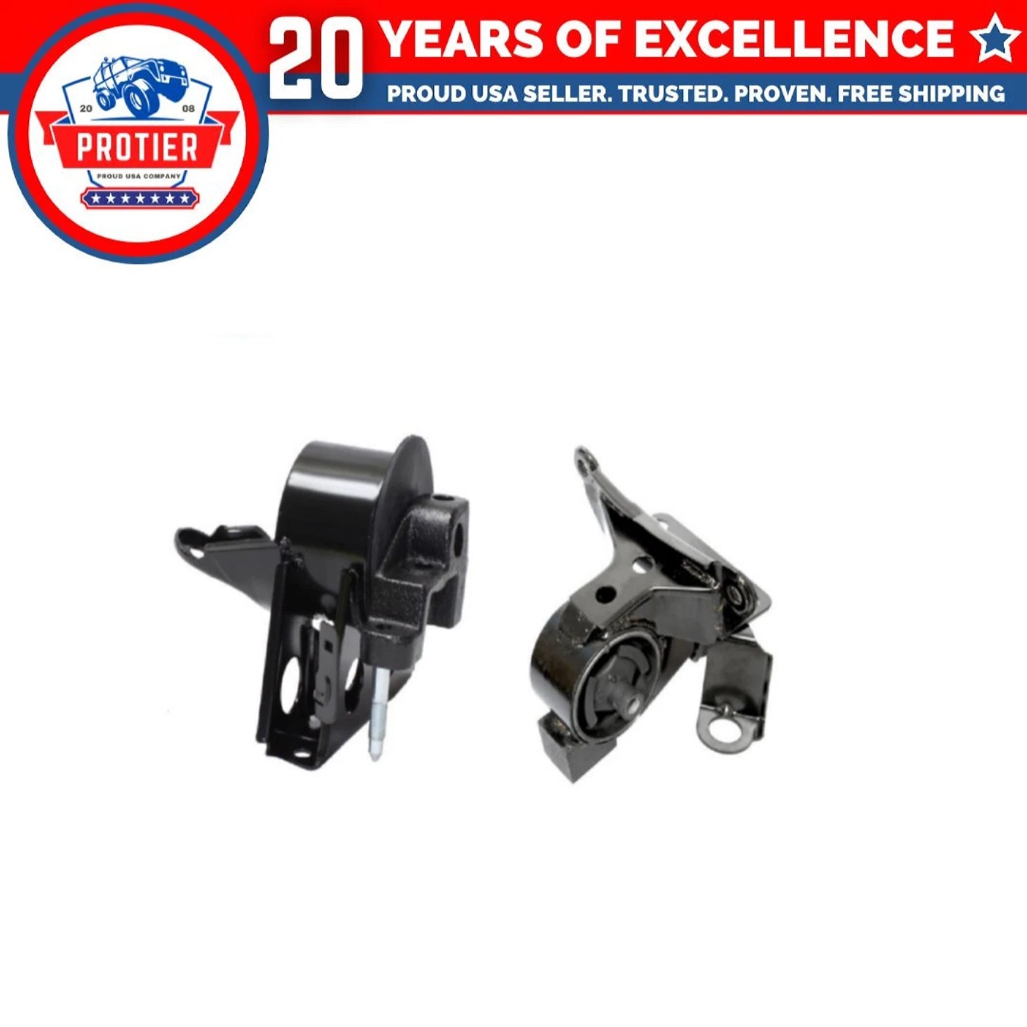 Engine Motor & Trans Mount Set Compatible for 2005-2006 Nissan X-Trail 2.5L AWD 6B93BC-57