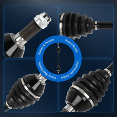 ECCPP CV Joint Axle Fits Can-Am Maverick X3 2018-2022 64" Rear Left/Right ECCPP