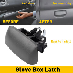 For Dodge Dakota Durango 1997-2000 Glove Box Latch Handle Agate Gray US EOA 6B93BC-57