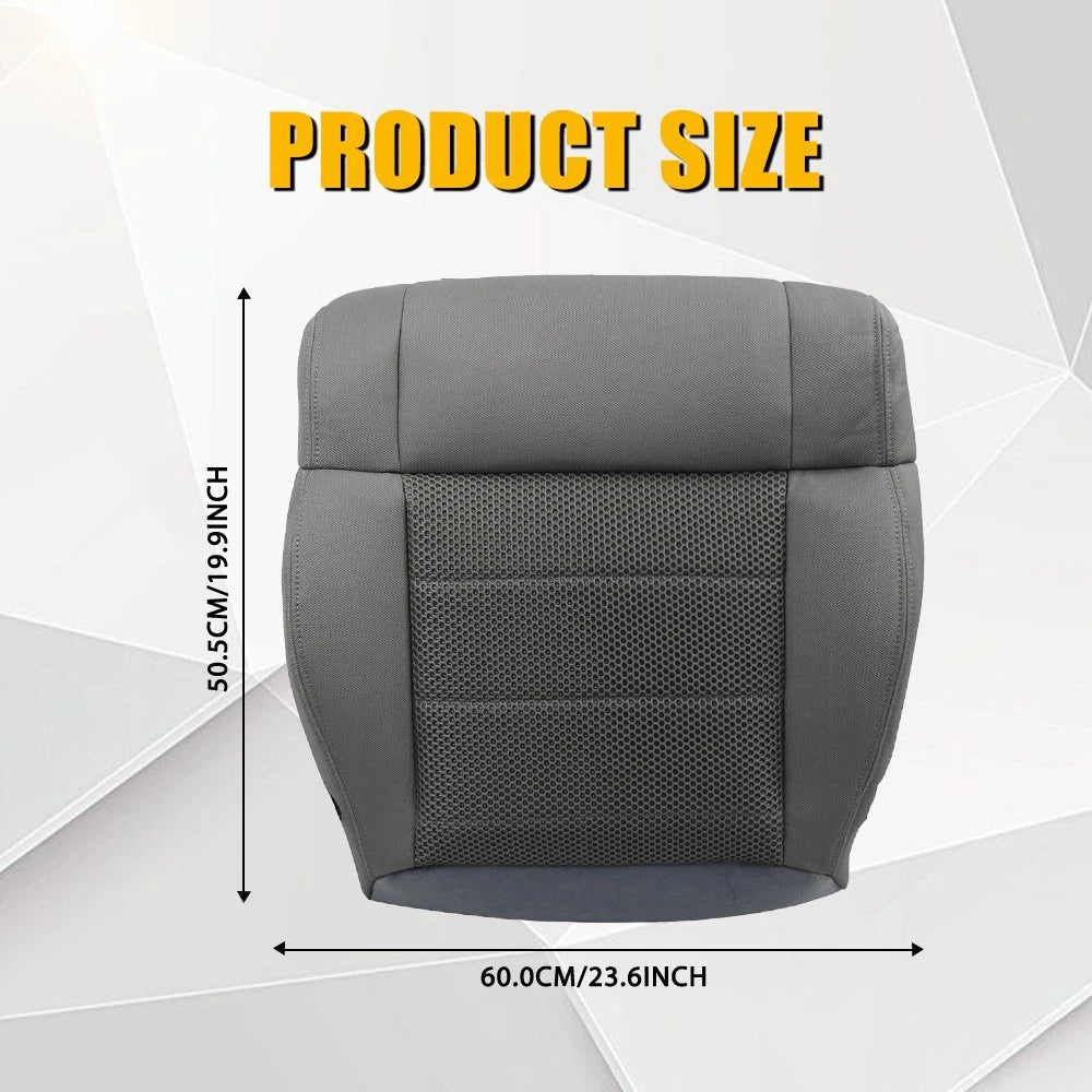 Front Driver Bottom Cloth Seat Cover For 2007-2009 2010 Jeep Wrangler Sahara EOA 6B93BC-57