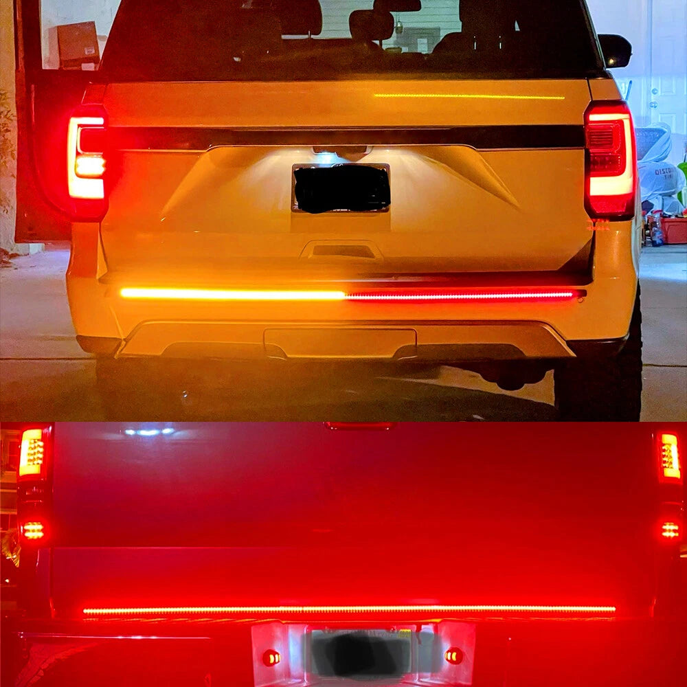 48" Inch Truck Tailgate Strip LED Sequential Brake Signal Reverse Tail Light Bar 6B93BC-57