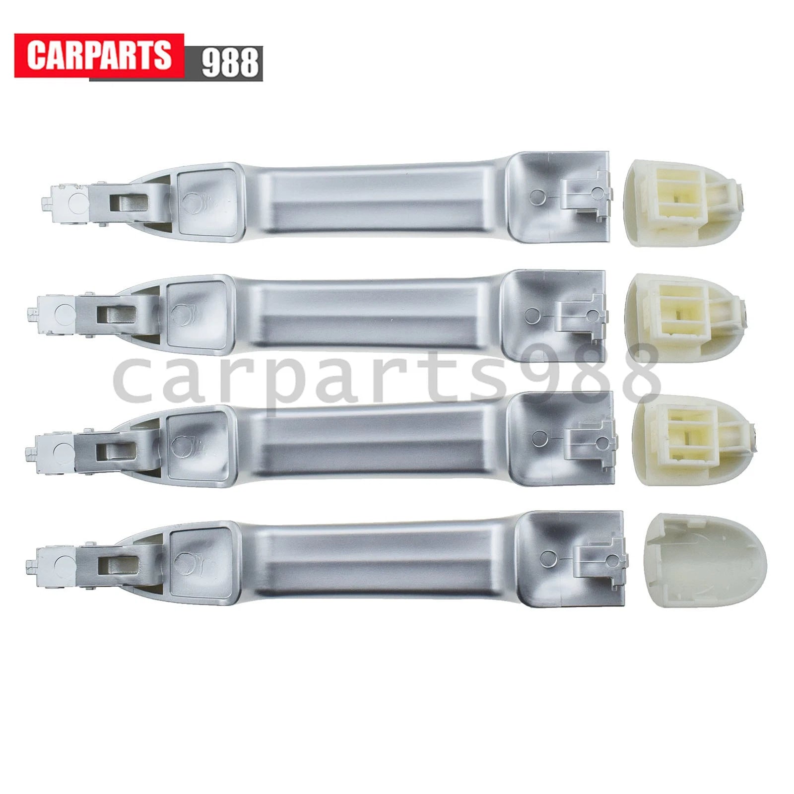 Silver Outside Door Handle For Renault Koleos 2009-2018 80640-JY01A 80640-JY01B 6B93BC-57