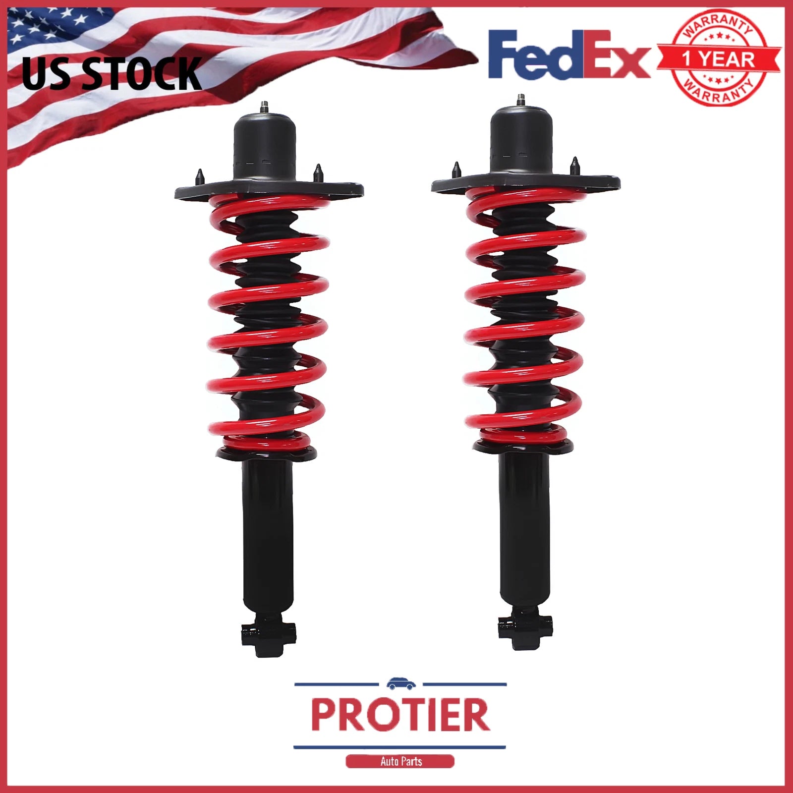 Rear Coil Spring Conversion Kit Fit 2001-2005 Audi Allroad Quattro 6B93BC-57