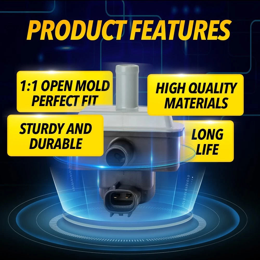 Vapor Canister Purge Solenoid Valve Fits Toyota Corolla 2014-18 EVAP 90910-12283 6B93BC-57