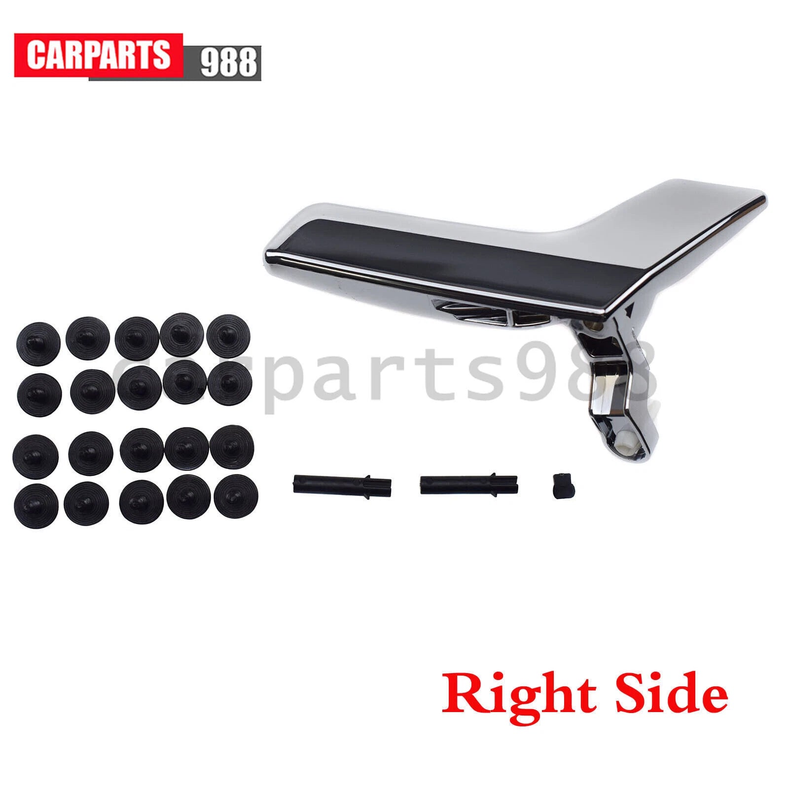 Right Side Sliver Inner Door Handle Repair Kit for Mercedes C250 C300 2047203263 6B93BC-57