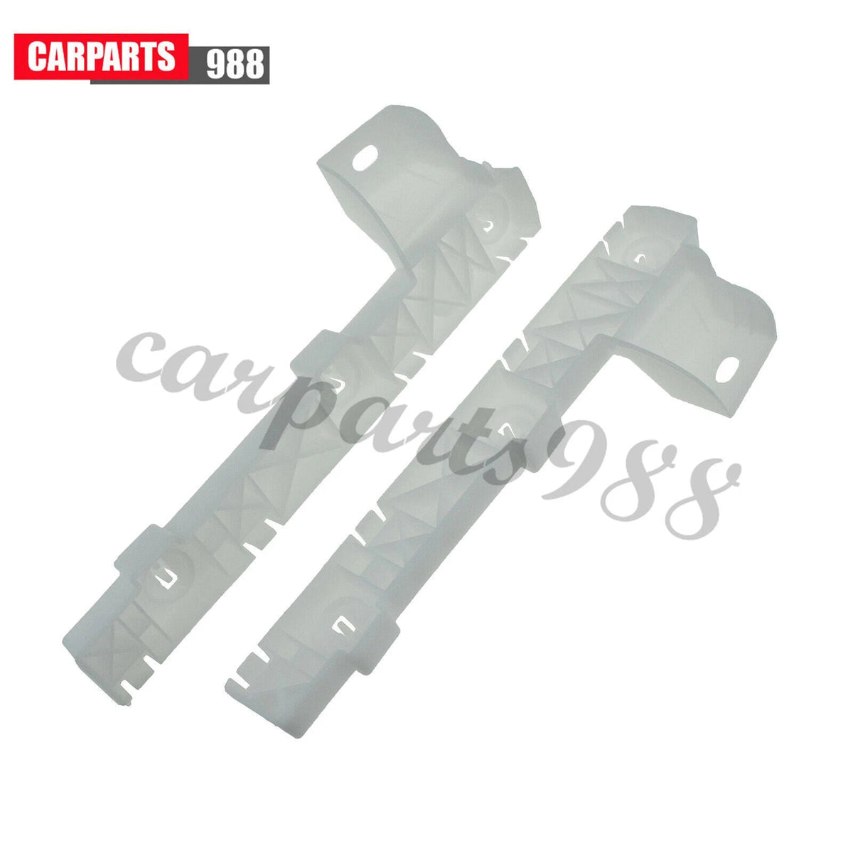 Pair LH RH Front Bumper Bracket for Mitsubishi Lancer 2008-17 6400F549 6400F550 6B93BC-57