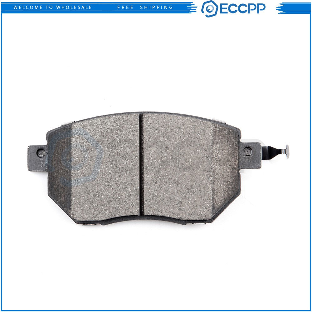 For Infiniti FX35 FX45 Nissan Murano Rear Brake Rotors Ceramic Pads Drill Slot 6B93BC-57