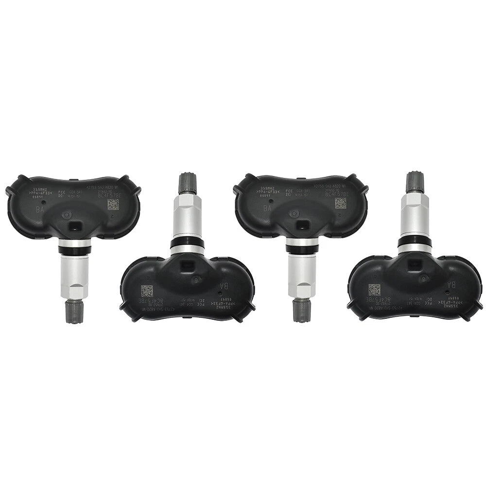 4pc TPMS Tire Pressure Monitor Sensor 42753-SHJ-A820 For Honda Odyssey Ridgeline 6B93BC-57