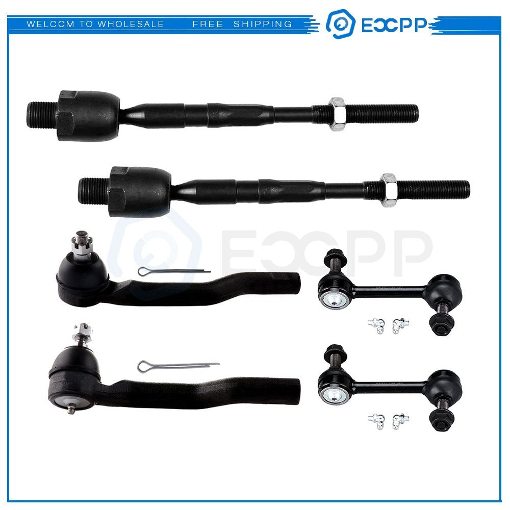 2007-2014 6pc Complete Front Steering Kit Fits Ford Edge Lincoln MKX 6B93BC-57