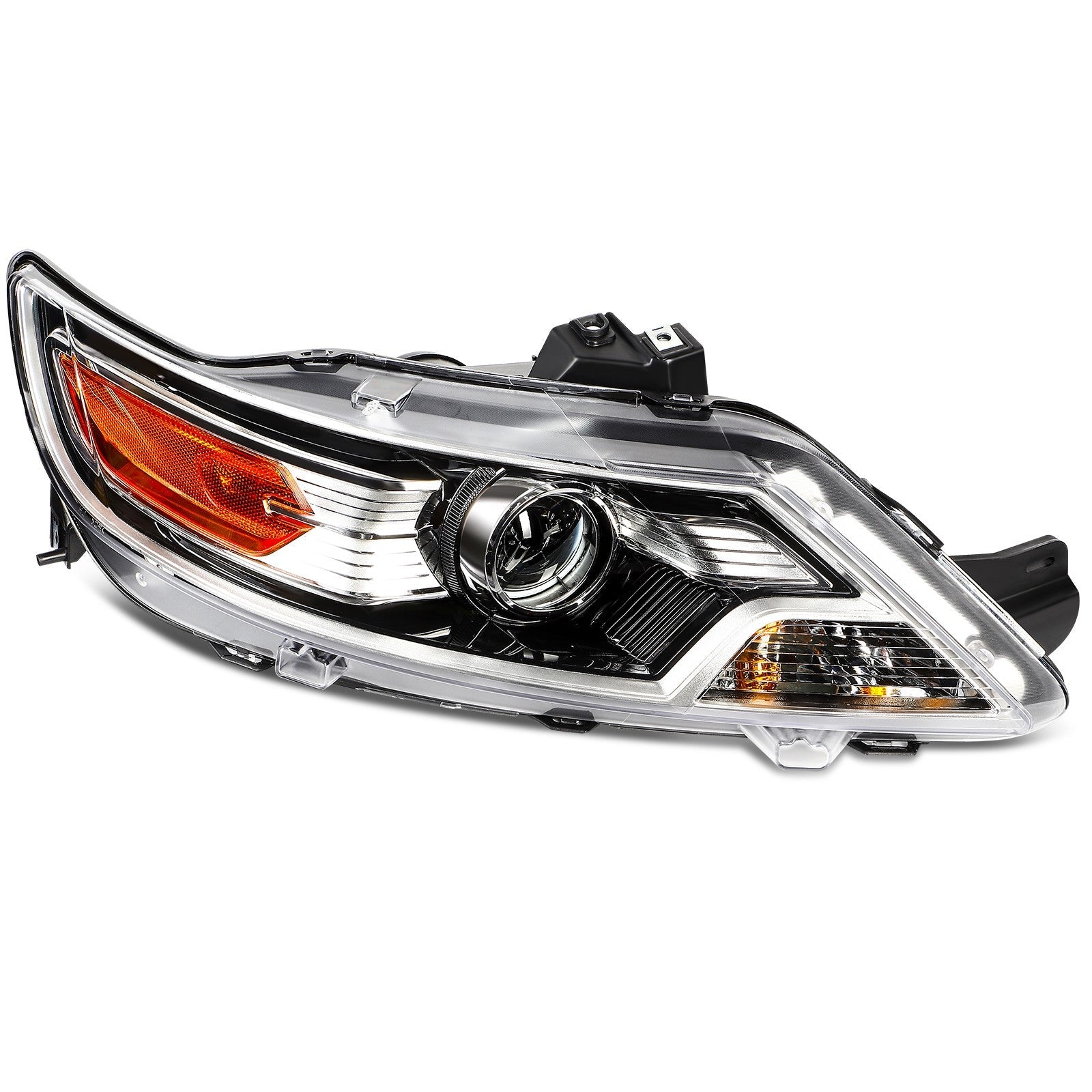 For 2012 2011 2010 Ford Taurus 3.5L w/Projector Headlights Assembly Pair 6B93BC-57