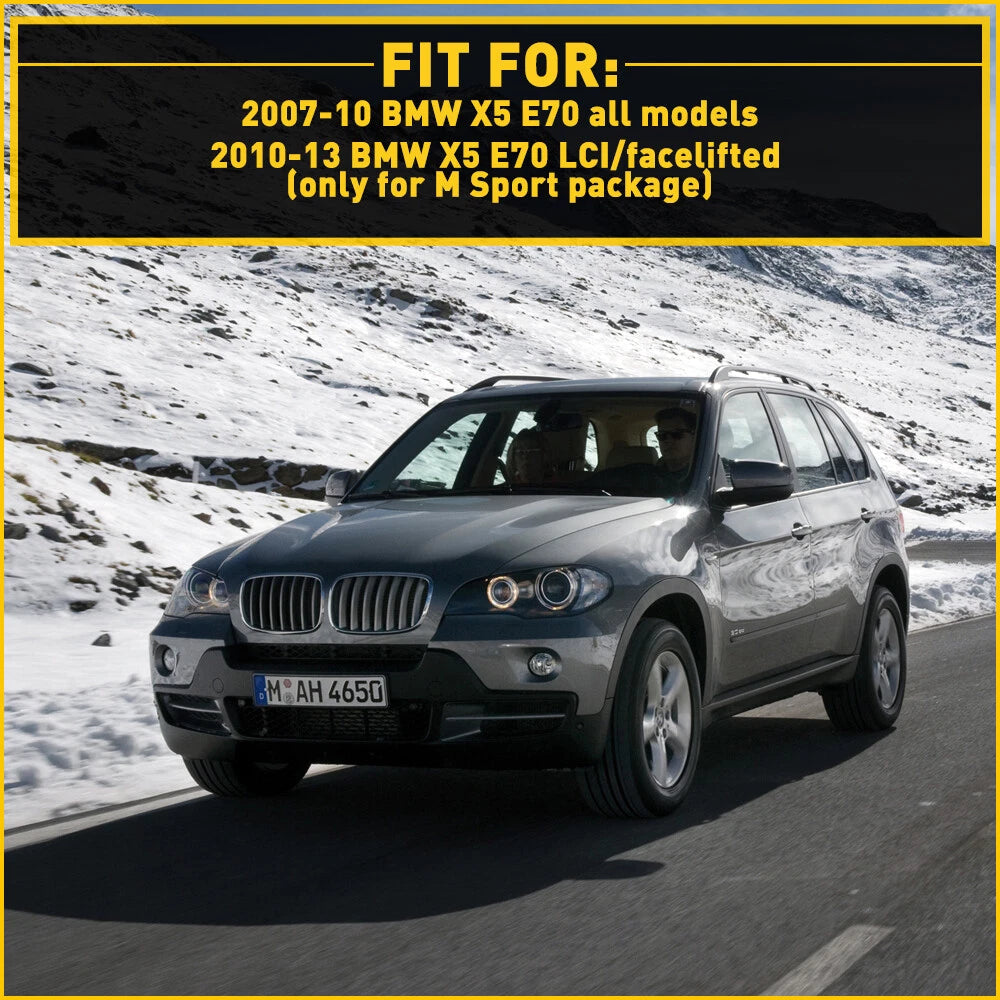 Rear Left Right Bumper Reflector Set for 2007-2013 BMW X5 3.0L 4.4L EOA 6B93BC-57