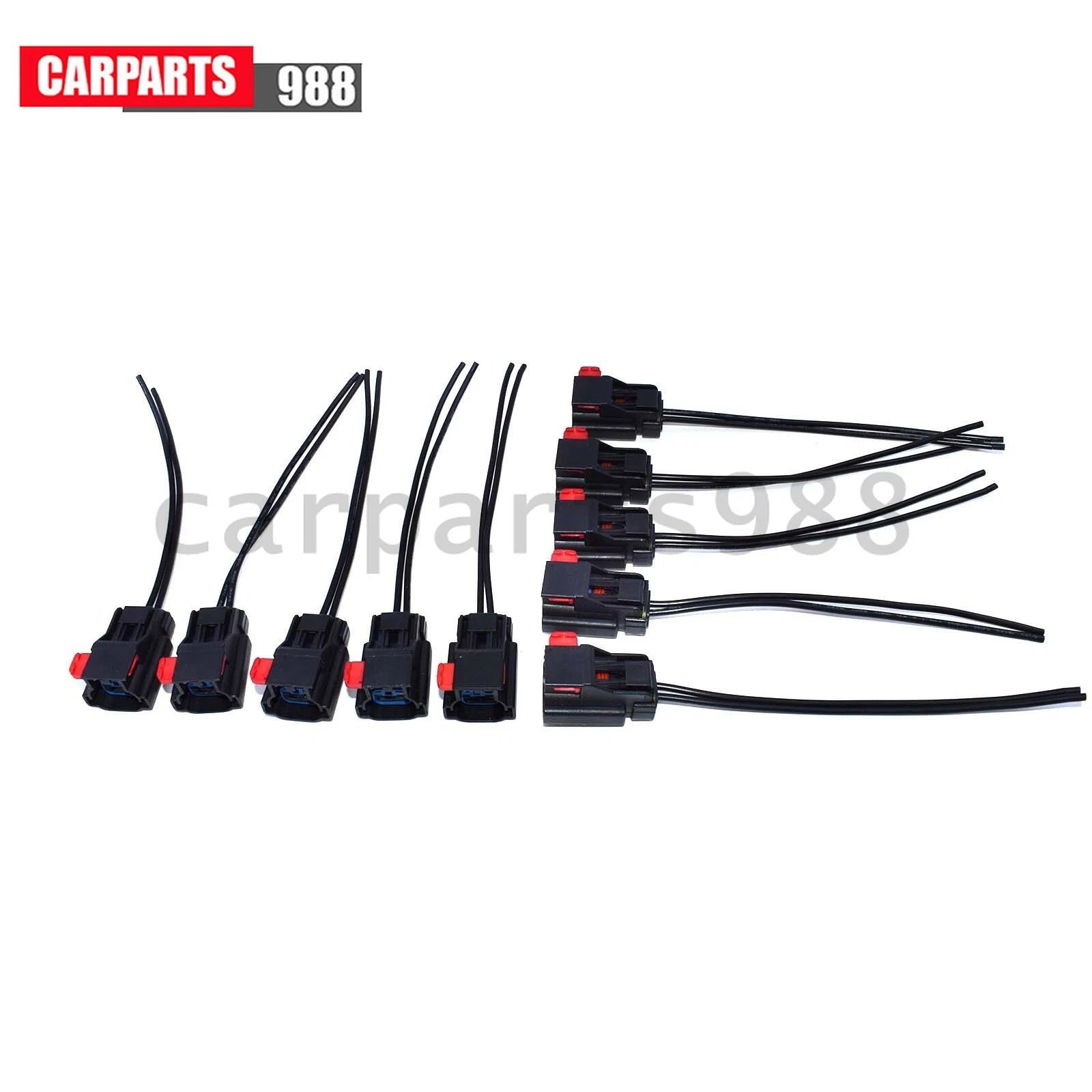 10x Alternator Regulator Connector Harness 2 Way For Dodge Chrysler 04727324AC 6B93BC-57