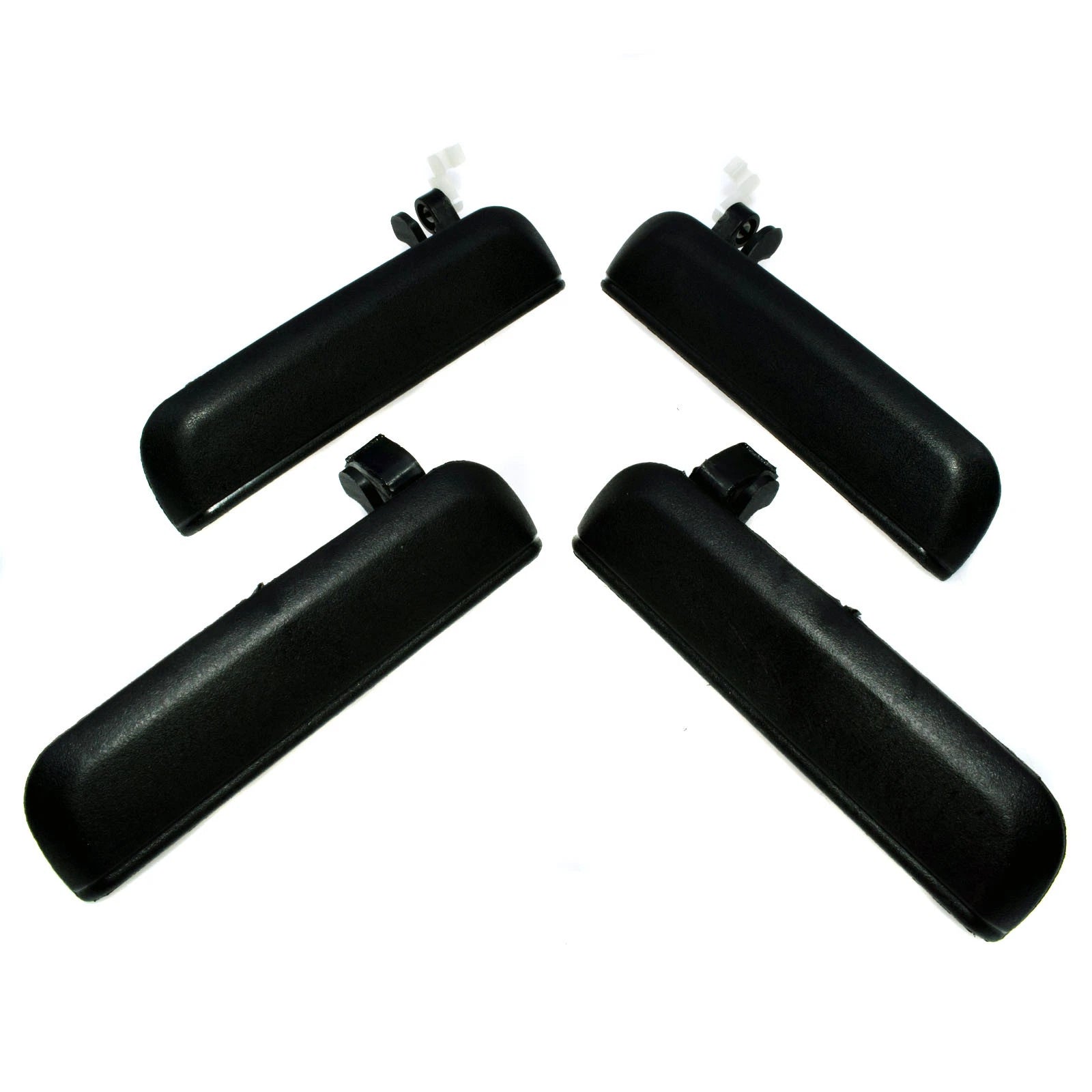 Black Outside Door Handle Front Rear Left Right For 1995-98 Toyota Tercel Paseo 6B93BC-57