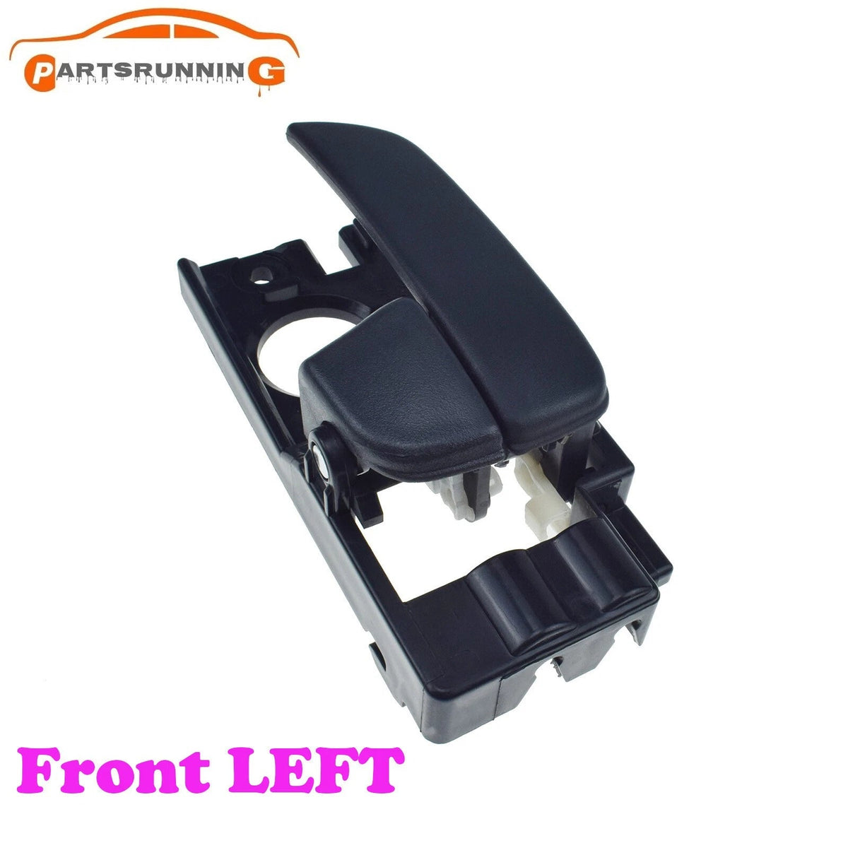 Gray Inner Door Handle Front LEFT For 2006-2011 Hyundai Accent 1.6L 82610-1E000 6B93BC-57