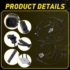 4x ABS Wheel Speed Sensor for Chevrolet Equinox GMC Terrain 2010-17 Front Rear A 6B93BC-57