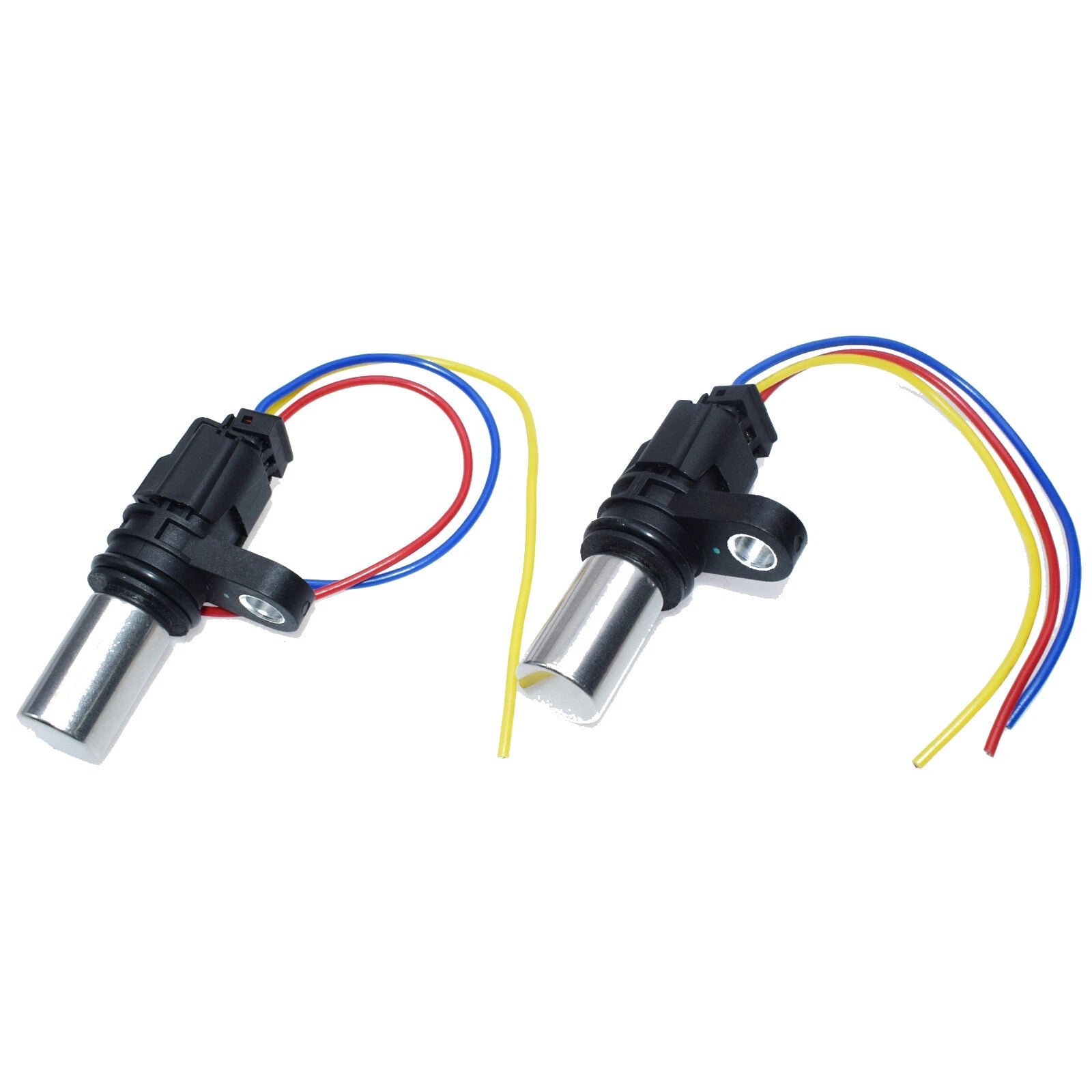 Crankshaft & Camshaft Position Sensor w/ Connectors For Nissan 2.5L 23731-6N21A 6B93BC-57