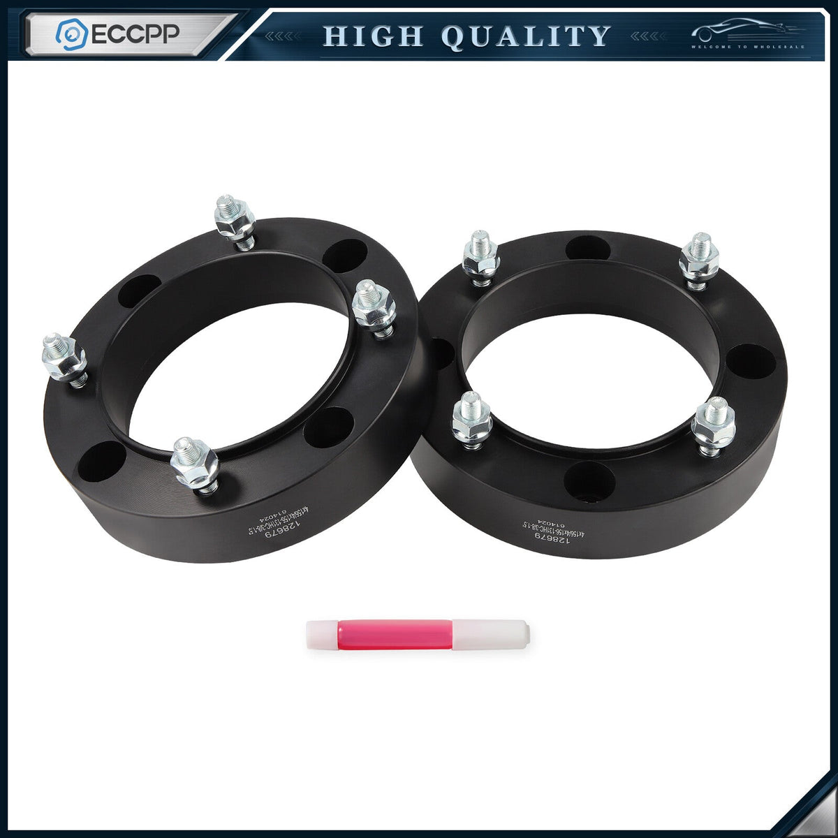 2 Pcs 1.5" 4x156 ATV Wheel Spacers 3/8"x24 For Polaris Sportsman Outlaw Ranger 6B93BC-57