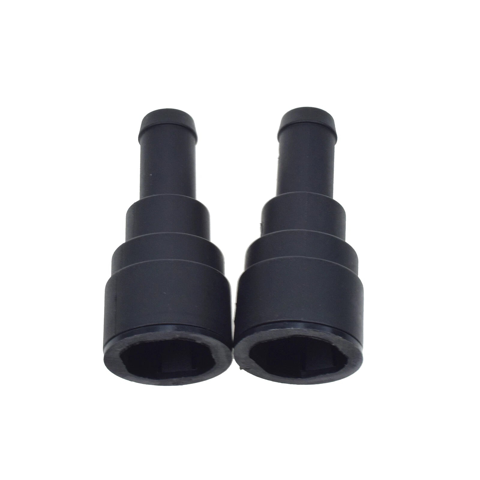 2X Heater Core Coolant Hose Connector For Cadillac Chevrolet Silverado GMC Buick 6B93BC-57