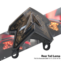 Turn Signal Integrated LED Tail Light For Kawasaki Z800 Ninja ZX6R/ZX636 2013-18