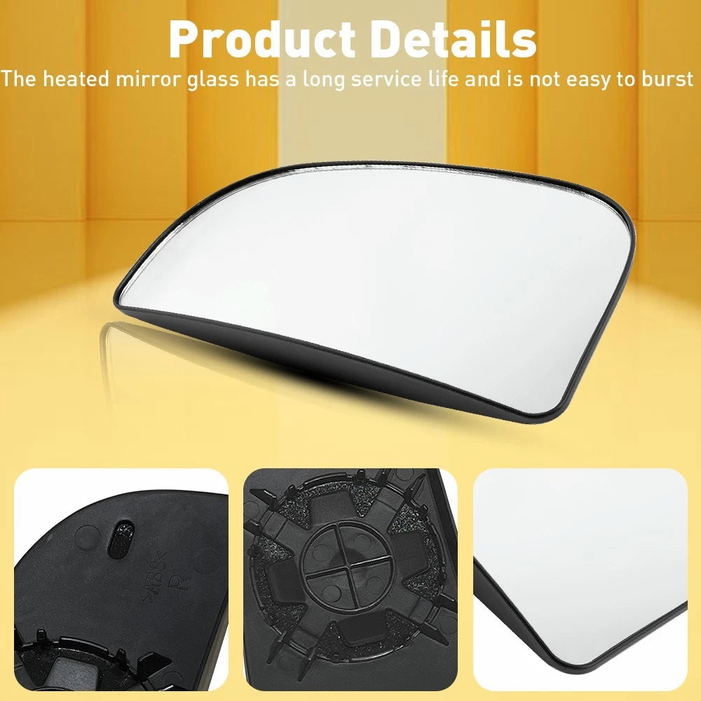 Right Side For Dodge Ram 1500 2500 3500 4500 5500 Tow Mirror Spotter lower Glass 6B93BC-57