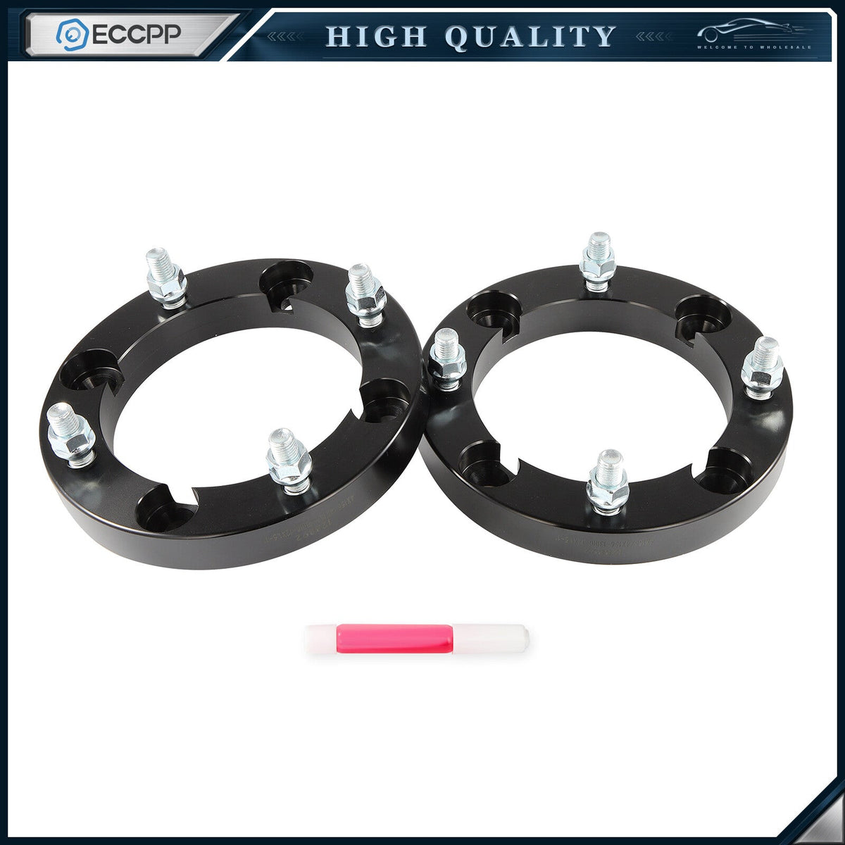 2 Pcs 1" 4x156 Wheel Spacers 12x1.5 For Polaris General 4 1000 XP 1000 XP 4 1000 6B93BC-57