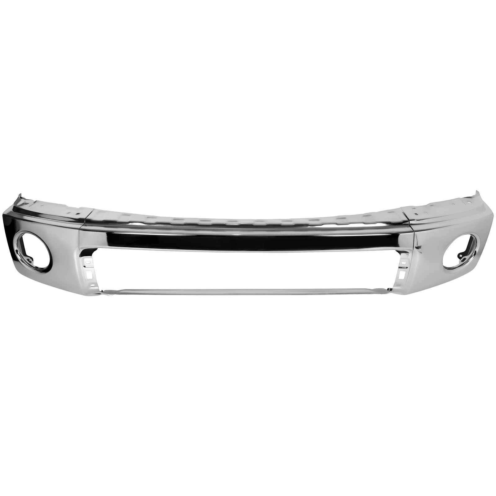 Front Bumper For Toyota Tundra 2007-2013 Chrome Steel W/o Sensor Holes Split KOEEP