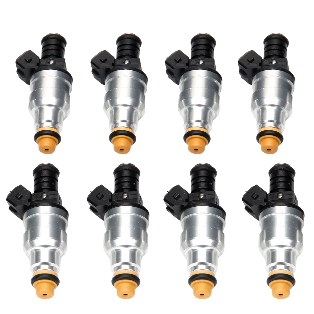 Set(8) 42lb 440cc Fuel Injectors for Chevy Camaro Corvette Impala 0280150558 EOA 6B93BC-57