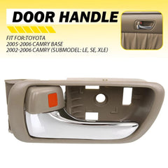 For Toyota Camry 2002-06 Chrome Beige Inner Inside Door Handle Front Rear Left A 6B93BC-57
