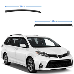 Window Visor Vent Rain Shades Guards Deflectors For Toyota Sienna 2011-2019 2020 6B93BC-57