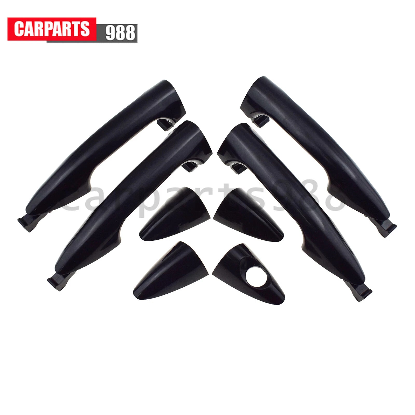 4Pcs Front Rear LH RH Outer Door Handle for Hyundai Accent 206-2016 82651-1R000 6B93BC-57