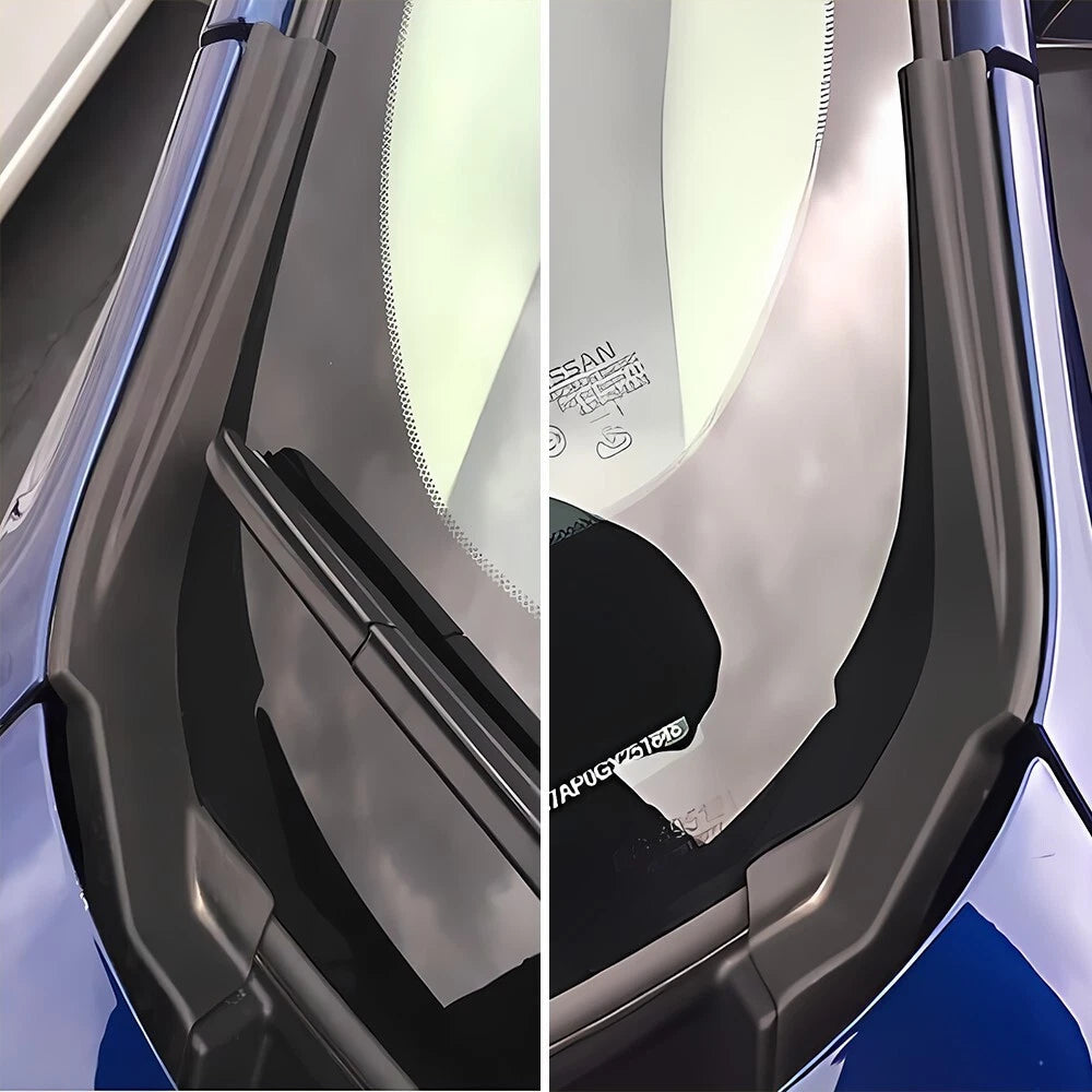 For 2013-19 Nissan Sentra Front Windshield Wiper Side Cowl Extension Cover Trim 6B93BC-57