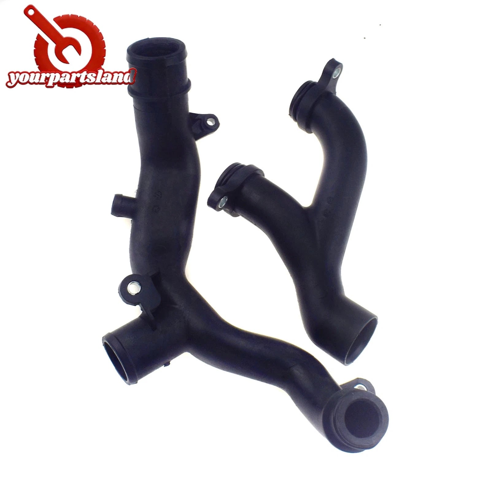 For Jaguar Land Rover 3.0L V6 5.0 V8 Water Coolant Pipe Kit LR092992,LR090630 6B93BC-57