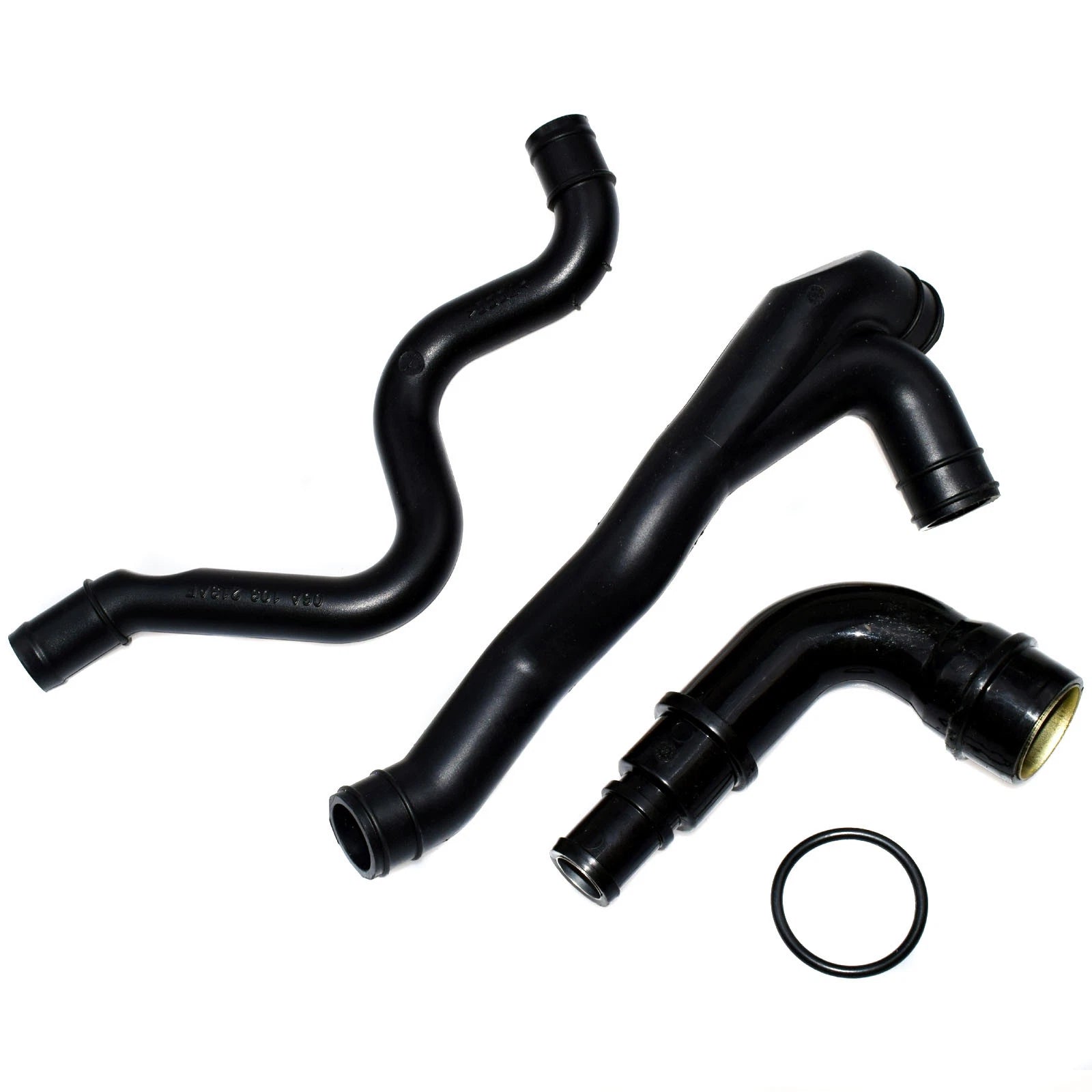 3PCS Crankcase Breather Vent Hose Kit For VW Jetta Golf Passat Audi 1.8 Turbo 6B93BC-57