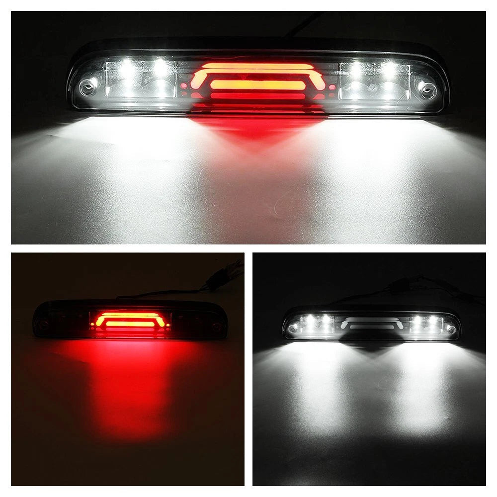 LED Rear Third 3rd Light Brake Black for 2014-18 Sierra/Chevy GMC Silverado G 6B93BC-57