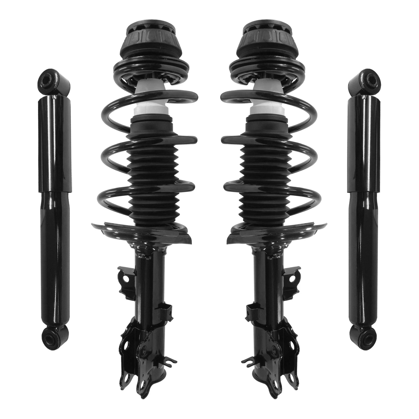 Front & Rear Complete Strut Assembly Shock Kit for 2012-2015 Kia Rio 6B93BC-57