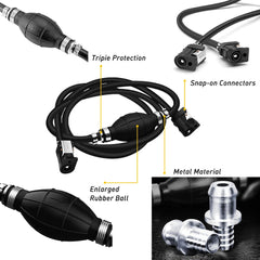 5/16 Gas Fuel Hose Line Assembly Primer Bulb Universal for Boat OUTBOARD Marine 6B93BC-57