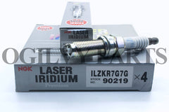 4x Spark Plug NGK ILZKR7G7G 90219 For ALFA ROMEO GIULIA STELVIO 2.0T
