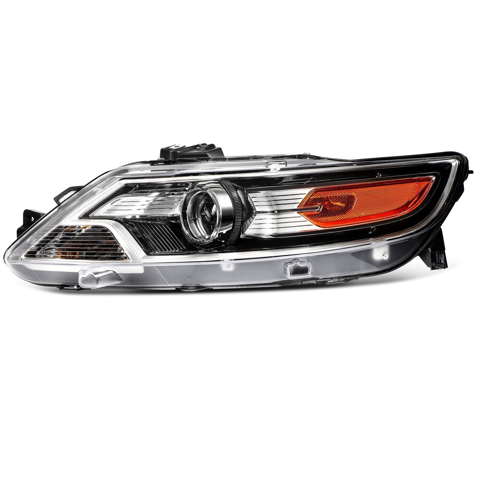 ECCPP Headlight Assembly For Ford Taurus 3.5L 2010-2012 Driver Left Side Black KOEEP